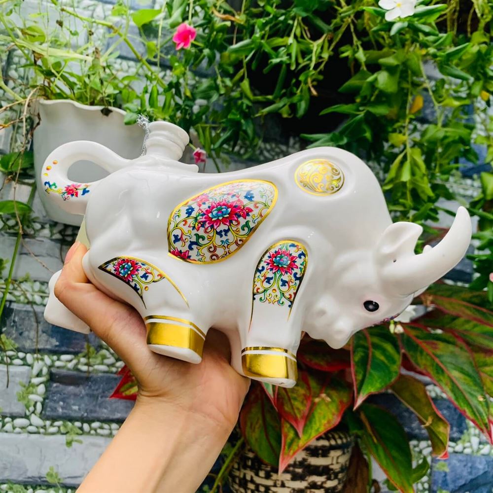 Rượu con trâu sứ