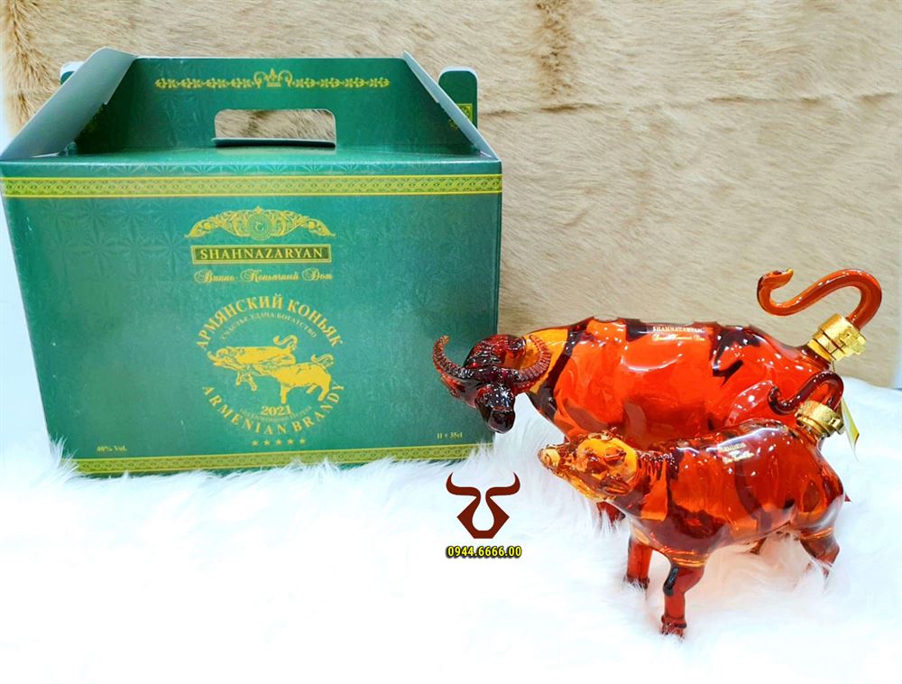 Rượu con Tr&acirc;u Nga - Tr&acirc;u Việt Nam