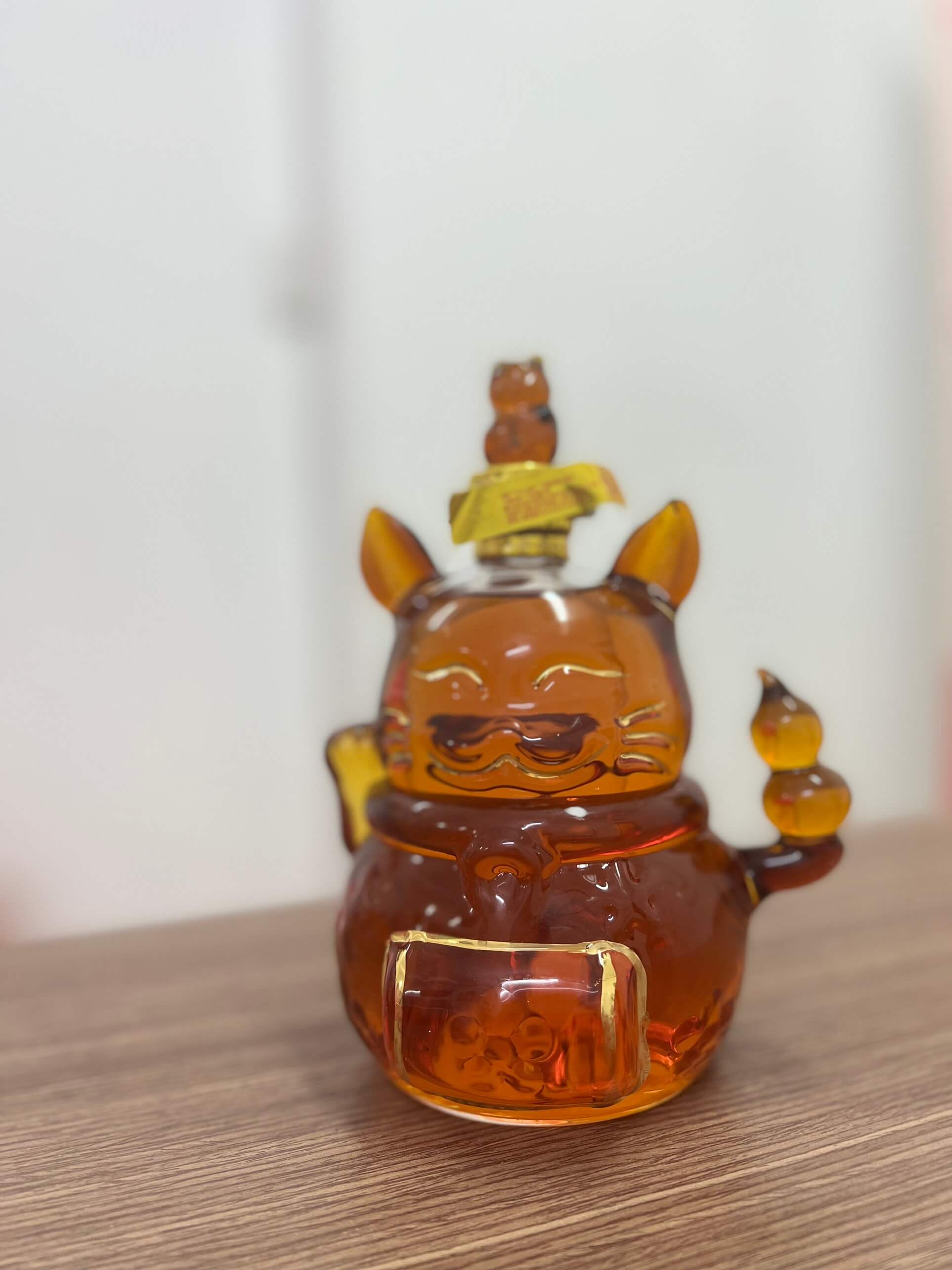 Bộ rượu m&egrave;o thủy tinh - rượu m&egrave;o "Ph&uacute;c"