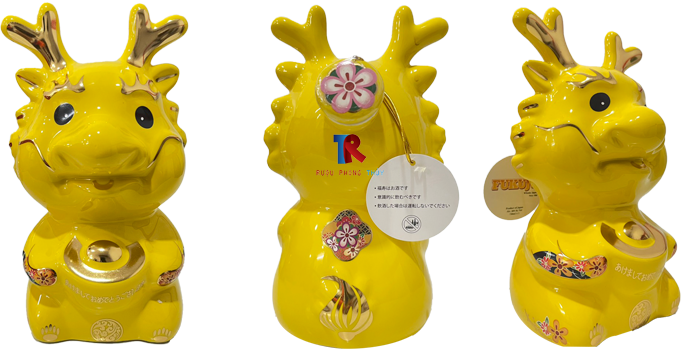 Bộ Rượu Con Rồng Sứ Nhật Bản 2024